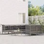 8-piece garden furniture set and gray synthetic rattan cushions by vidaXL, Garden sets - Ref: Foro24-3187592, Price: 480,53 €...