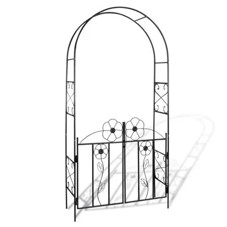 Garden Arch Door by vidaXL, Pergolas, arches and garden trellises - Ref: Foro24-40784, Price: 105,63 €, Discount: %