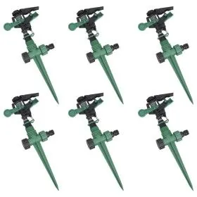 Impulse Garden Irrigation Irrigation 6 Pieces by vidaXL, Sprinklers and sprinkler heads - Ref: Foro24-40847, Price: 20,36 €, ...