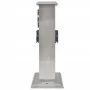 Stainless steel column with plug and timer for the garden by vidaXL, wall sockets - Ref: Foro24-41237, Price: 54,05 €, Discou...