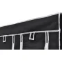Stoffschränke 2 Einheiten schwarz von vidaXL, Kleiderschränke - Ref: Foro24-60720, Preis: 79,79 €, Rabatt: %
