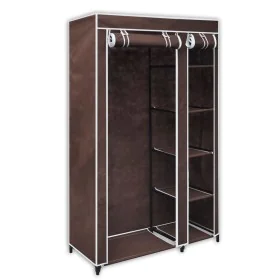 Kleiderschrank aus braunem Stoff von vidaXL, Kleiderschränke - Ref: Foro24-60721, Preis: 49,40 €, Rabatt: %