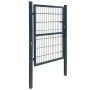 Individuelles 2D-Zauntor Anthrazitgrau 106x170 cm von vidaXL, Gartentore - Ref: Foro24-141742, Preis: 207,32 €, Rabatt: %