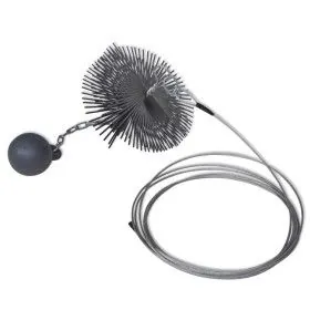 Round chimney cleaner brush, 25 cm diameter by vidaXL, Chimney sweep - Ref: Foro24-141273, Price: 39,54 €, Discount: %