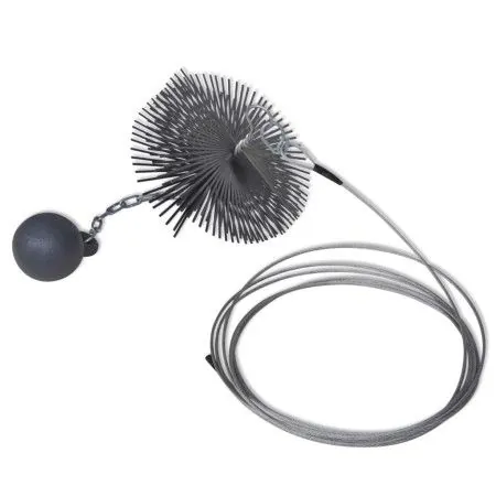 Round chimney cleaner brush, 25 cm diameter by vidaXL, Chimney sweep - Ref: Foro24-141273, Price: 40,61 €, Discount: %