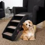 Folding dog ladder black 62x40x49.5 cm by vidaXL, Pet Steps and Ramps - Ref: Foro24-170985, Price: 58,61 €, Discount: %