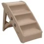 Folding ladder for dogs brown 62x40x49.5 cm by vidaXL, Pet Steps and Ramps - Ref: Foro24-170986, Price: 57,63 €, Discount: %