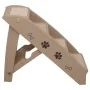 Folding ladder for dogs brown 62x40x49.5 cm by vidaXL, Pet Steps and Ramps - Ref: Foro24-170986, Price: 57,63 €, Discount: %