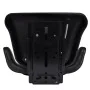 Asiento de tractor con respaldo negro de vidaXL, Accesorios y piezas para tractores - Ref: Foro24-210202, Precio: 104,34 €, D...