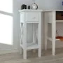 Side table with white drawer by vidaXL, Side tables - Ref: Foro24-241147, Price: 81,01 €, Discount: %