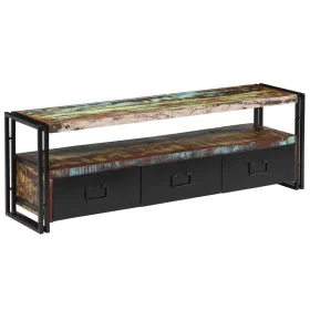 TV-Schrank aus recyceltem Massivholz, 120 x 30 x 40 cm von vidaXL, TV-Möbel - Ref: Foro24-244844, Preis: 161,10 €, Rabatt: %