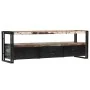 Mueble de TV madera maciza reciclada 120x30x40 cm de vidaXL, Muebles TV - Ref: Foro24-244844, Precio: 161,10 €, Descuento: %