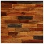 Bar furniture set 3 pieces recycled wood authentic goat leather by vidaXL, Furniture sets for kitchens and dining rooms - Ref...
