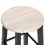 Kitchen stools 2 black MDF units by vidaXL, Kitchen stools - Ref: Foro24-284388, Price: 61,82 €, Discount: %