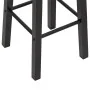 Kitchen stools 2 black MDF units by vidaXL, Kitchen stools - Ref: Foro24-284388, Price: 61,82 €, Discount: %