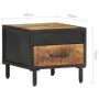 Rough mango wood bedside table 40x40x35 cm by vidaXL, Nightstands - Ref: Foro24-288472, Price: 71,85 €, Discount: %