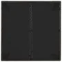 Gartentisch Glasoberfläche PE Rattan schwarz 90x90x75 cm von vidaXL, Gartentische - Ref: Foro24-319895, Preis: 113,40 €, Raba...