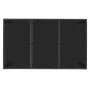 Garden table glass surface PE rattan black 150x90x75 cm by vidaXL, Garden tables - Ref: Foro24-319899, Price: 175,89 €, Disco...