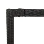 Garden table glass surface PE rattan black 190x90x75 cm by vidaXL, Garden tables - Ref: Foro24-319903, Price: 225,69 €, Disco...