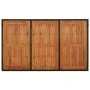 Gartentisch aus schwarzem PE-Rattan, Holzoberfläche 150 x 90 x 75 cm von vidaXL, Gartentische - Ref: Foro24-319901, Preis: 19...