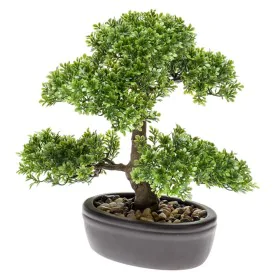Emerald Mini artificial bonsai Ficus green 32 cm 420002 by Emerald, artificial flora - Ref: Foro24-414503, Price: 52,05 €, Di...