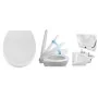 HI Toilet seat with quick release and soft close by HI, Toilet and bidet seats - Ref: Foro24-423946, Price: 37,90 €, Discount: %