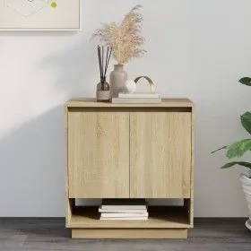 Sideboard aus Sonoma-Eichensperrholz, 70 x 41 x 75 cm von vidaXL, Sideboards - Ref: Foro24-809542, Preis: 71,43 €, Rabatt: %