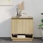 Aparador de madera contrachapada roble Sonoma 70x41x75 cm de vidaXL, Aparadores - Ref: Foro24-809542, Precio: 71,41 €, Descue...