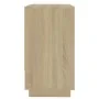 Aparador de madera contrachapada roble Sonoma 70x41x75 cm de vidaXL, Aparadores - Ref: Foro24-809542, Precio: 71,41 €, Descue...