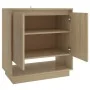 Aparador de madera contrachapada roble Sonoma 70x41x75 cm de vidaXL, Aparadores - Ref: Foro24-809542, Precio: 71,41 €, Descue...
