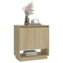 Aparador de madera contrachapada roble Sonoma 70x41x75 cm de vidaXL, Aparadores - Ref: Foro24-809542, Precio: 71,41 €, Descue...