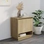 Aparador de madera contrachapada roble Sonoma 70x41x75 cm de vidaXL, Aparadores - Ref: Foro24-809542, Precio: 71,41 €, Descue...