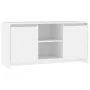 Weißer TV-Schrank aus Sperrholz, 102 x 37,5 x 52,5 cm von vidaXL, TV-Möbel - Ref: Foro24-809791, Preis: 97,54 €, Rabatt: %