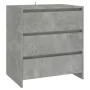 Gray concrete plywood sideboard 70x41x75 cm by vidaXL, Sideboards - Ref: Foro24-809750, Price: 79,71 €, Discount: %
