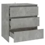 Gray concrete plywood sideboard 70x41x75 cm by vidaXL, Sideboards - Ref: Foro24-809750, Price: 79,71 €, Discount: %