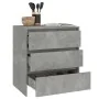 Gray concrete plywood sideboard 70x41x75 cm by vidaXL, Sideboards - Ref: Foro24-809750, Price: 79,71 €, Discount: %