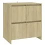 Sonoma Eichenfurnier Sideboard 70x41x75 cm von vidaXL, Sideboards - Ref: Foro24-809767, Preis: 87,02 €, Rabatt: %