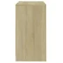 Aparador de madera contrachapada roble Sonoma 70x41x75 cm de vidaXL, Aparadores - Ref: Foro24-809767, Precio: 87,02 €, Descue...