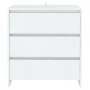 Weißer Sperrholz-Sideboard 70x41x75 cm von vidaXL, Sideboards - Ref: Foro24-809746, Preis: 80,11 €, Rabatt: %