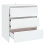 Weißer Sperrholz-Sideboard 70x41x75 cm von vidaXL, Sideboards - Ref: Foro24-809746, Preis: 80,11 €, Rabatt: %
