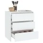 Weißer Sperrholz-Sideboard 70x41x75 cm von vidaXL, Sideboards - Ref: Foro24-809746, Preis: 80,11 €, Rabatt: %