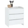 Weißer Sperrholz-Sideboard 70x41x75 cm von vidaXL, Sideboards - Ref: Foro24-809746, Preis: 80,11 €, Rabatt: %