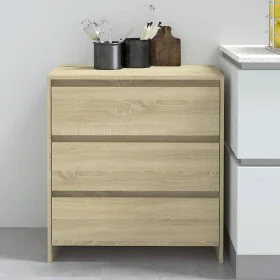 Sideboard aus Sonoma-Eichensperrholz, 70 x 41 x 75 cm von vidaXL, Sideboards - Ref: Foro24-809749, Preis: 83,91 €, Rabatt: %