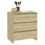 Sideboard aus Sonoma-Eichensperrholz, 70 x 41 x 75 cm von vidaXL, Sideboards - Ref: Foro24-809749, Preis: 83,91 €, Rabatt: %