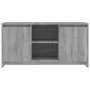 TV stand made of Sonoma gray engineered wood 102x37.5x52.5 cm by vidaXL, TV Furniture - Ref: Foro24-813021, Price: 74,03 €, D...