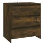 Sideboard aus geräuchertem Eichensperrholz, 70 x 41 x 75 cm von vidaXL, Sideboards - Ref: Foro24-813005, Preis: 85,12 €, Raba...