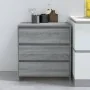 Aparador de madera contrachapada gris Sonoma 70x41x75 cm de vidaXL, Aparadores - Ref: Foro24-813006, Precio: 84,55 €, Descuen...