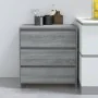 Sonoma gray plywood sideboard 70x41x75 cm by vidaXL, Sideboards - Ref: Foro24-813006, Price: 84,55 €, Discount: %