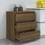 Sideboard aus braunem Eichensperrholz, 70 x 41 x 75 cm von vidaXL, Sideboards - Ref: Foro24-813007, Preis: 83,11 €, Rabatt: %