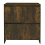 Sideboard aus geräuchertem Eichensperrholz, 70 x 41 x 75 cm von vidaXL, Sideboards - Ref: Foro24-813011, Preis: 69,41 €, Raba...